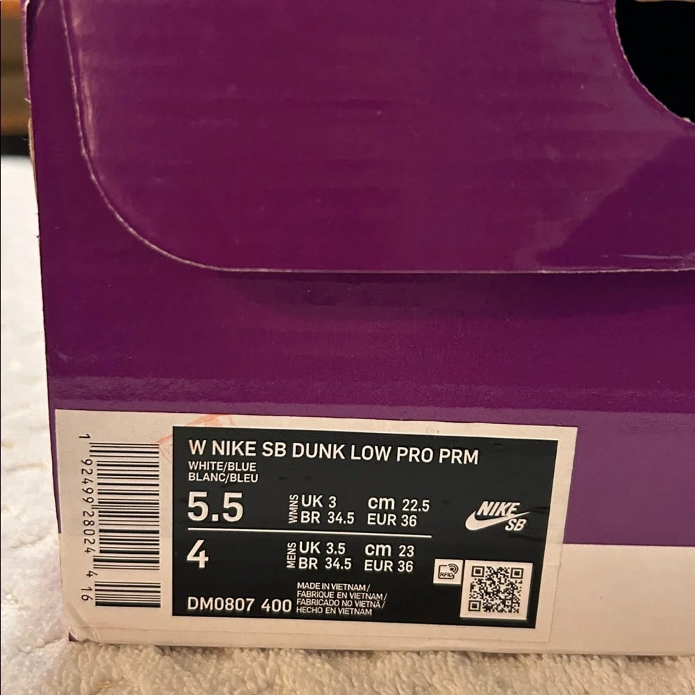 Nike eSB Dunk Low Blue Raspberry - Picture 10 of 10